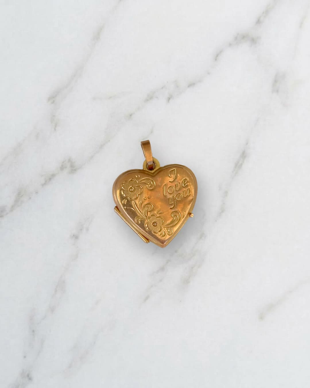 I love you heart locket