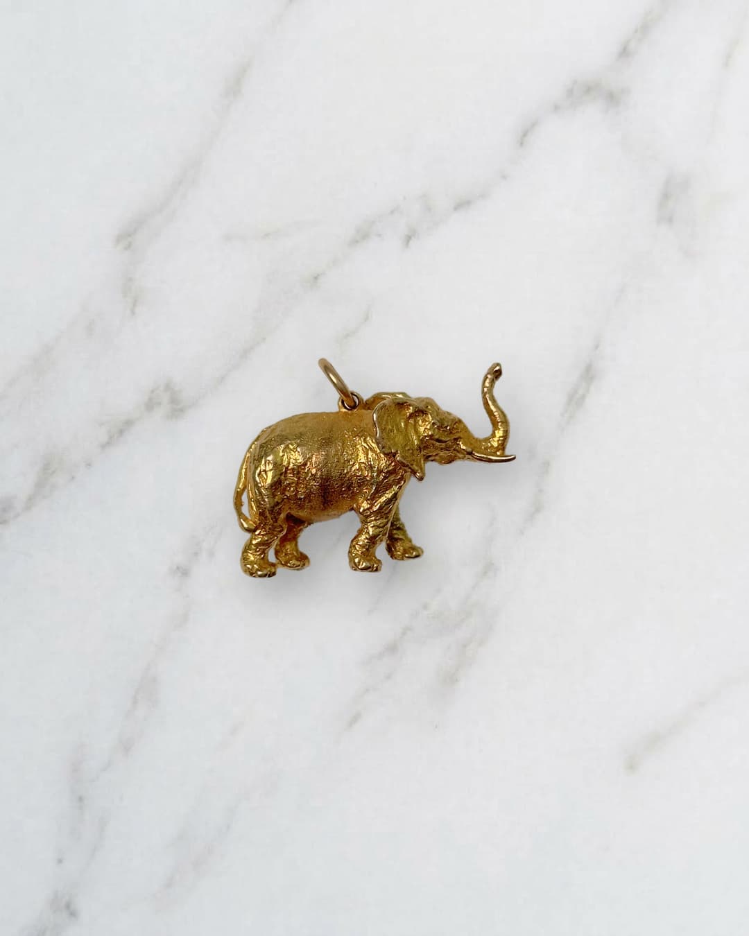 Walking elephant charm